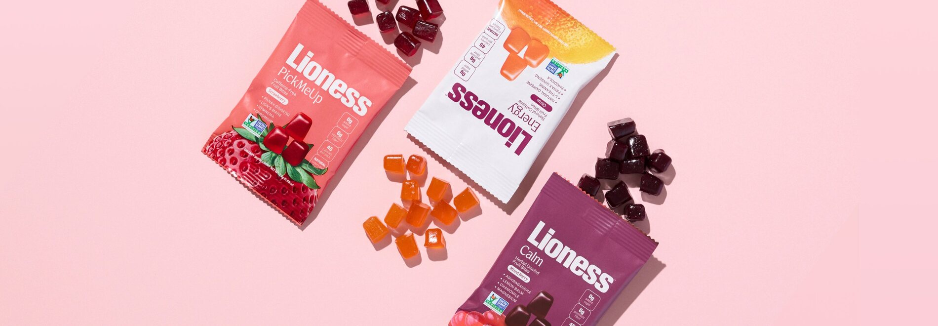 Lioness packs and gummies